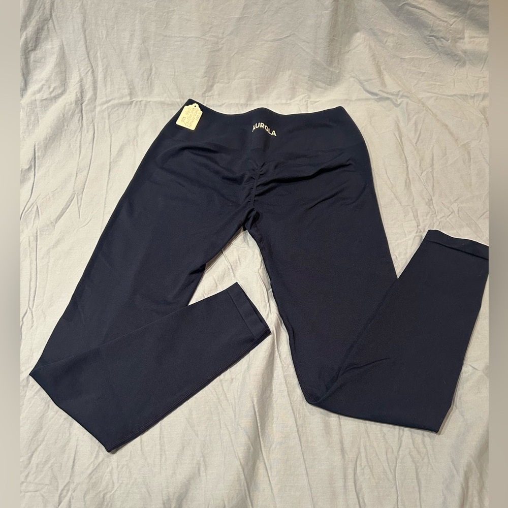 Aurola 7/8 length Intensify Blue Large Rear-enhancing Leggings